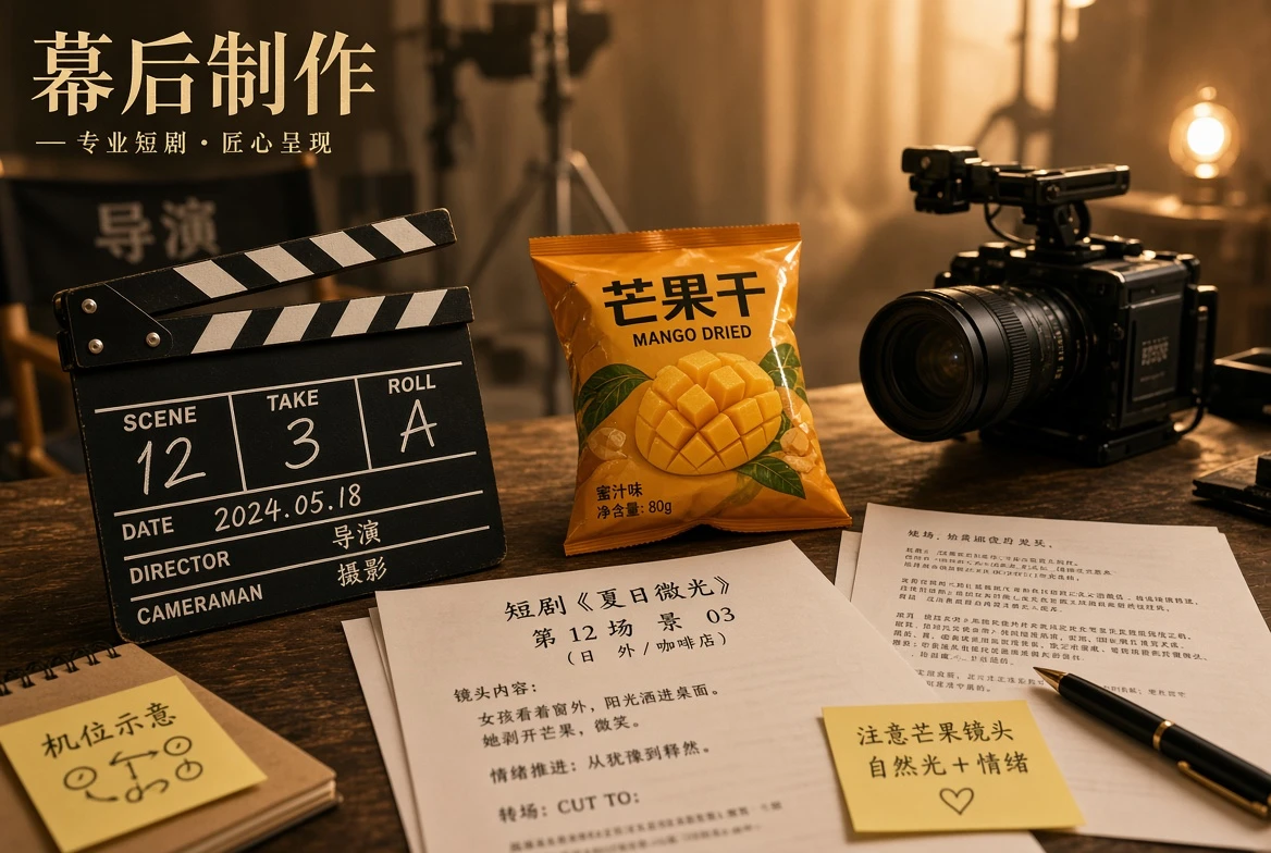 黄果视频制作内容